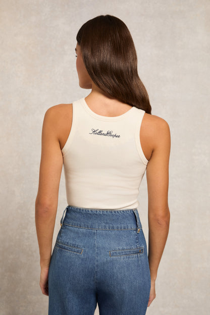 Rebecca Rib Tank (Natural)
