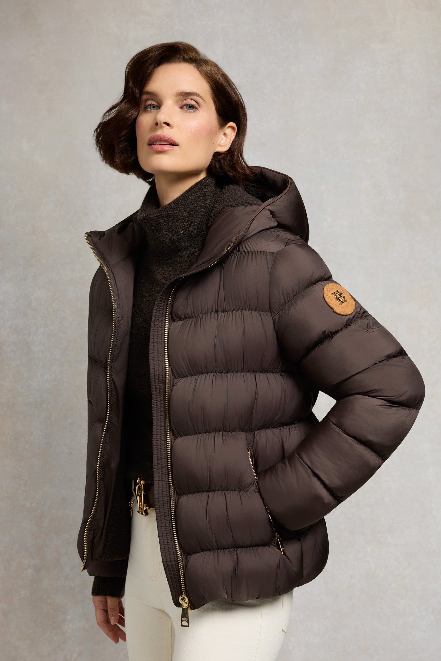 Harrow Padded Jacket (Chocolate)
