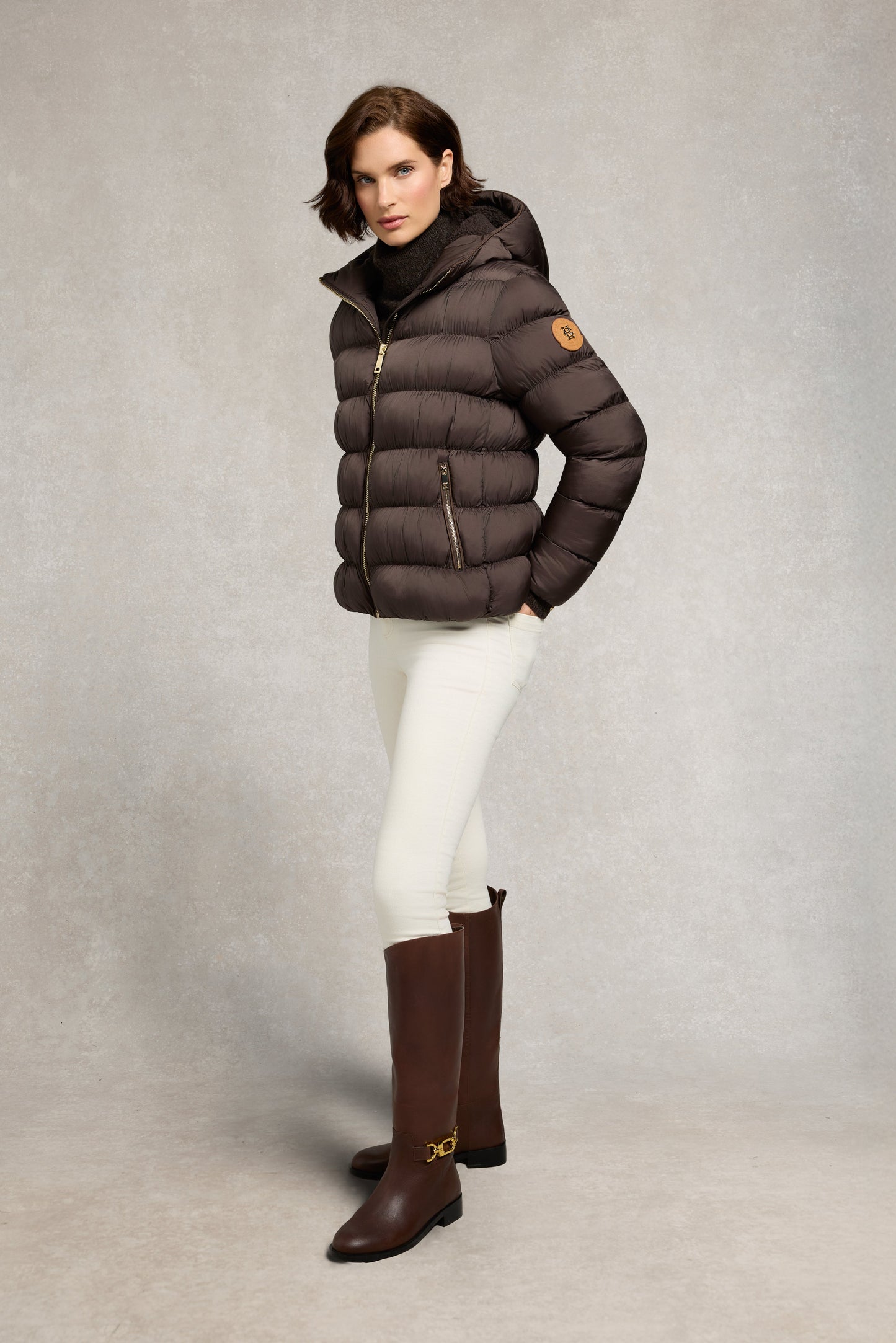 Harrow Padded Jacket (Chocolate)