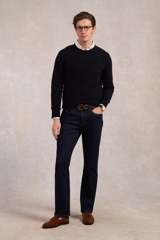 Classic Straight Jean (Dark Indigo)