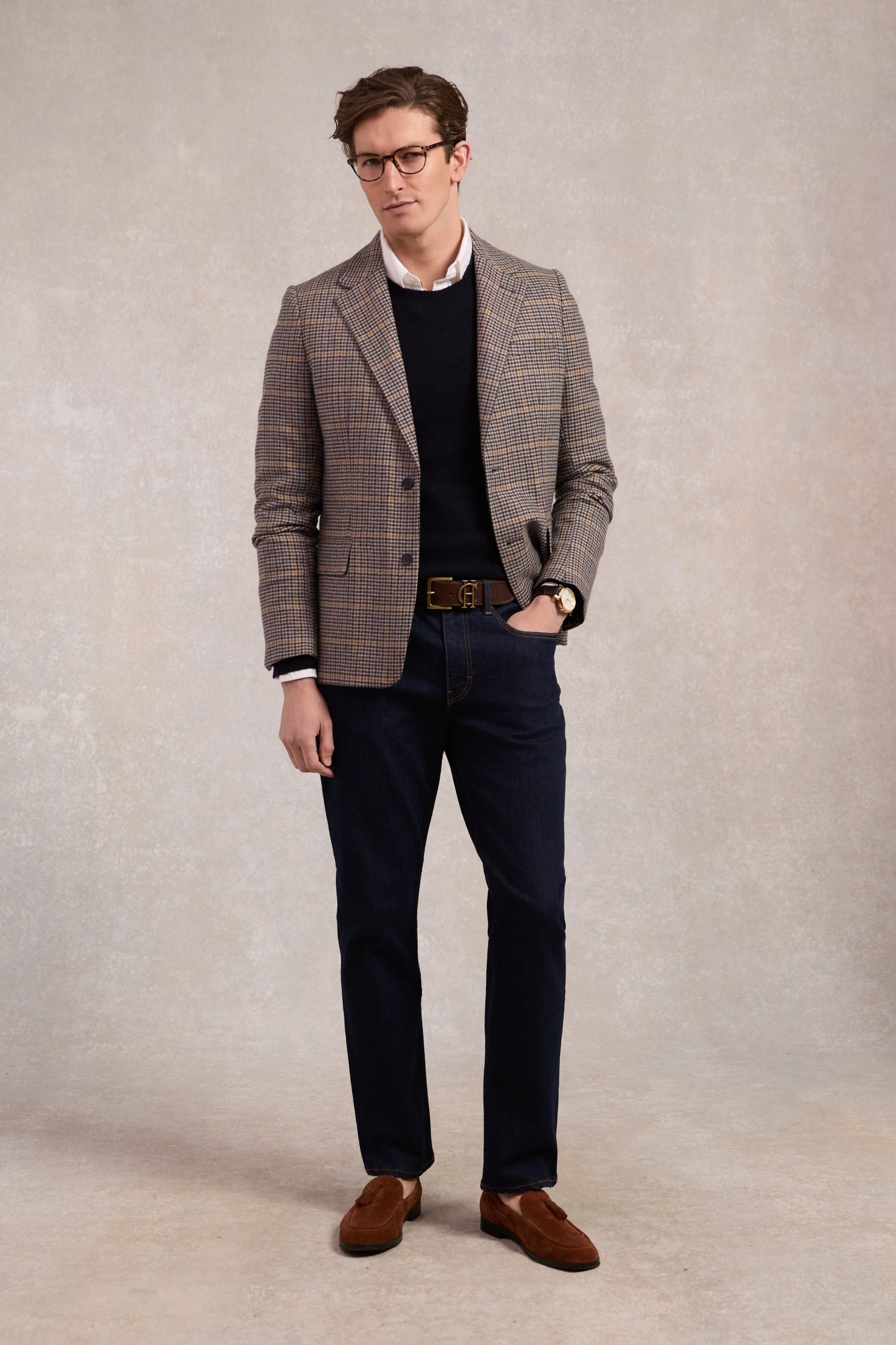 Classic Straight Jean (Dark Indigo)