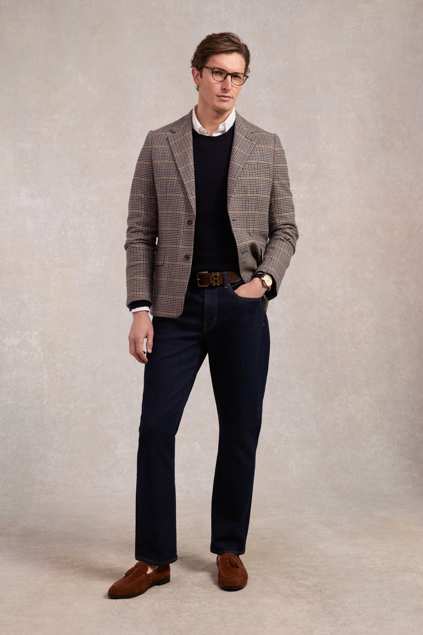 Classic Straight Jean (Dark Indigo)