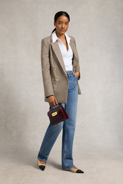 Classic Shirt Bodysuit (White)