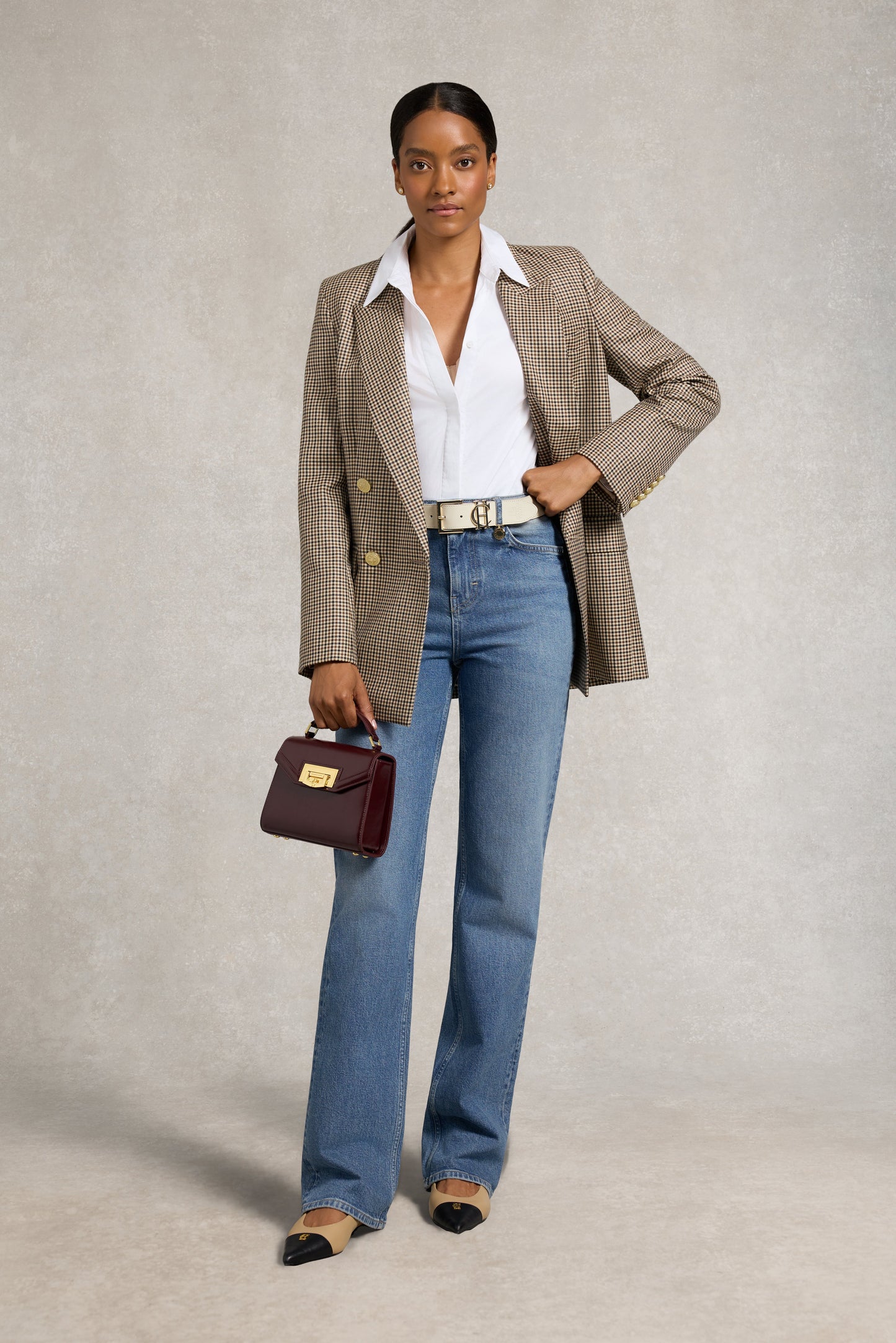 HC Classic Logo Belt (Putty Leather)