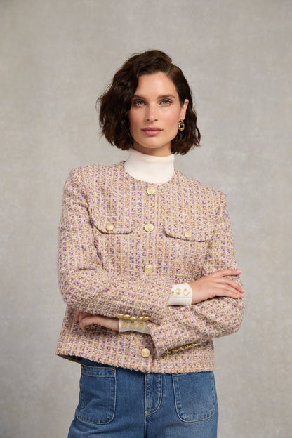 Chelsea Jacket (Lavender Boucle)