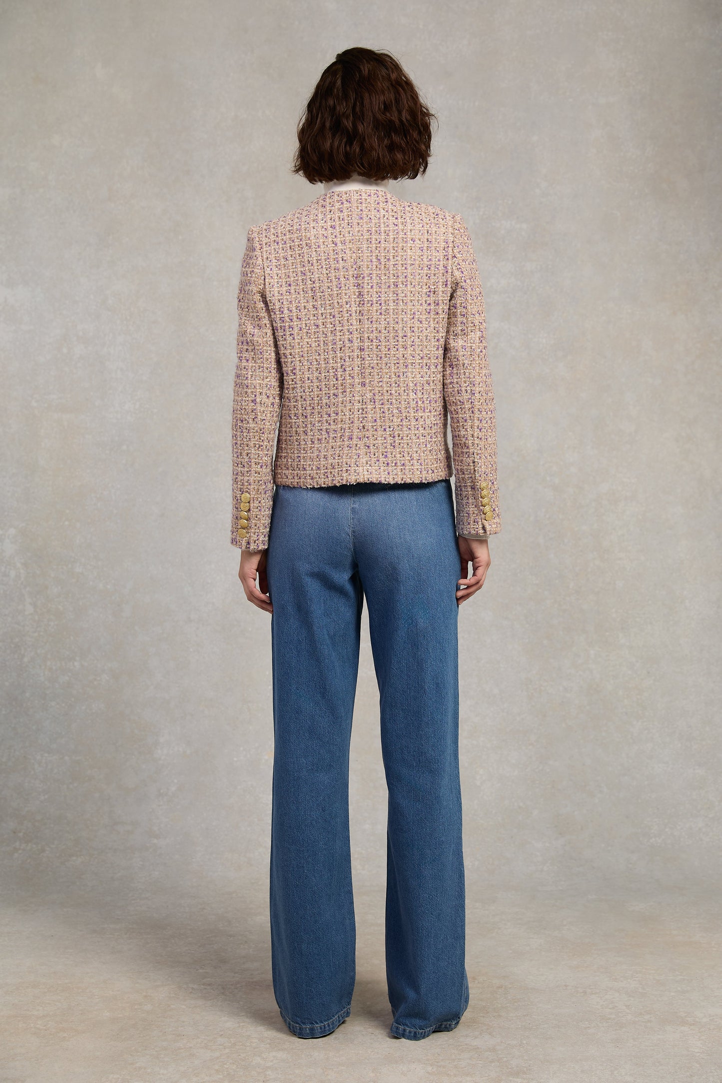 Chelsea Jacket (Lavender Boucle)