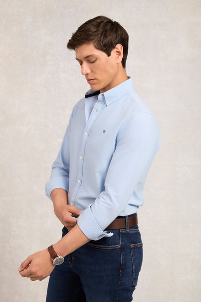 Men's Classic Oxford Shirt (Sky Blue)
