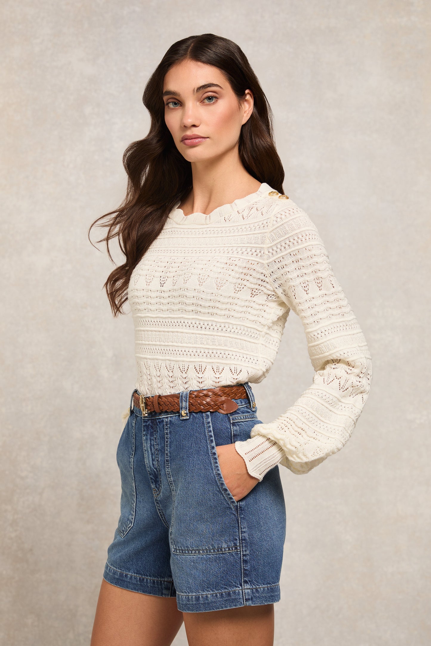 Kelsie Pointelle (Natural)