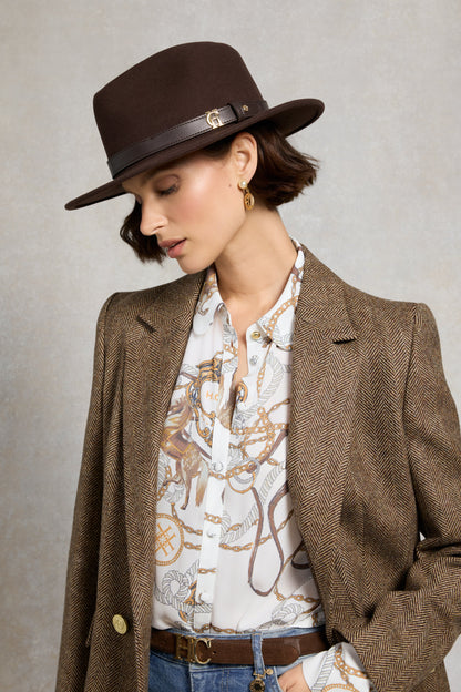 Chelsea Trilby (Chocolate)