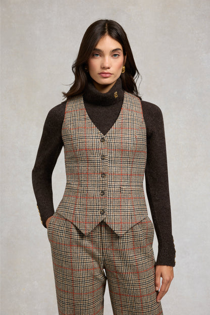 Hampton Waistcoat (Orange Windsor)