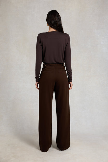 Ellen Top (Chocolate)