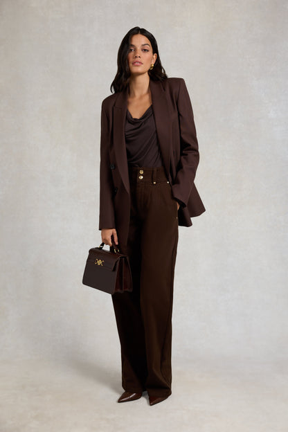 Ellen Top (Chocolate)