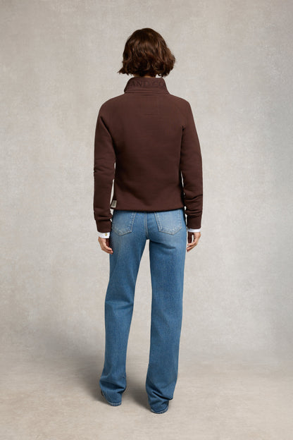 Sporting Goods Zip Henley (Walnut)