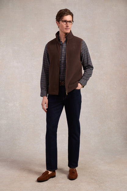 Classic Button Down Shirt (Cheltenham Navy Check)