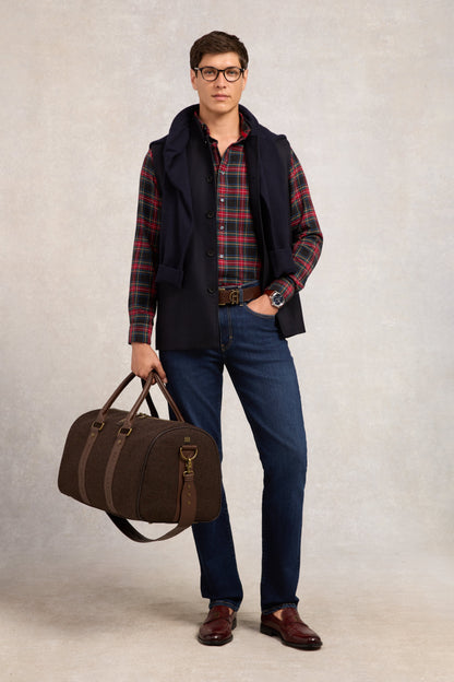 Classic Button Down Shirt (Sandringham Red)