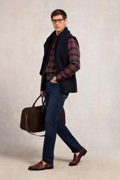 Classic Button Down Shirt (Sandringham Red)