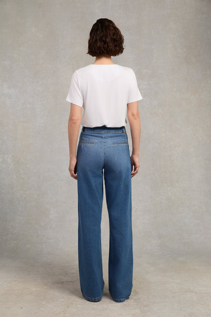 Relax Fit Crew Neck Tee (White)