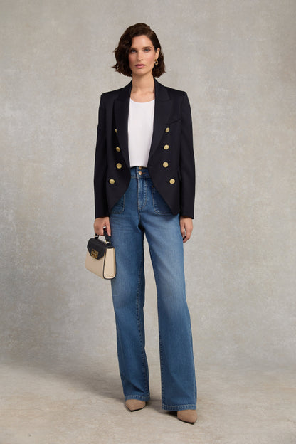 Relax Fit Crew Neck Tee (White)