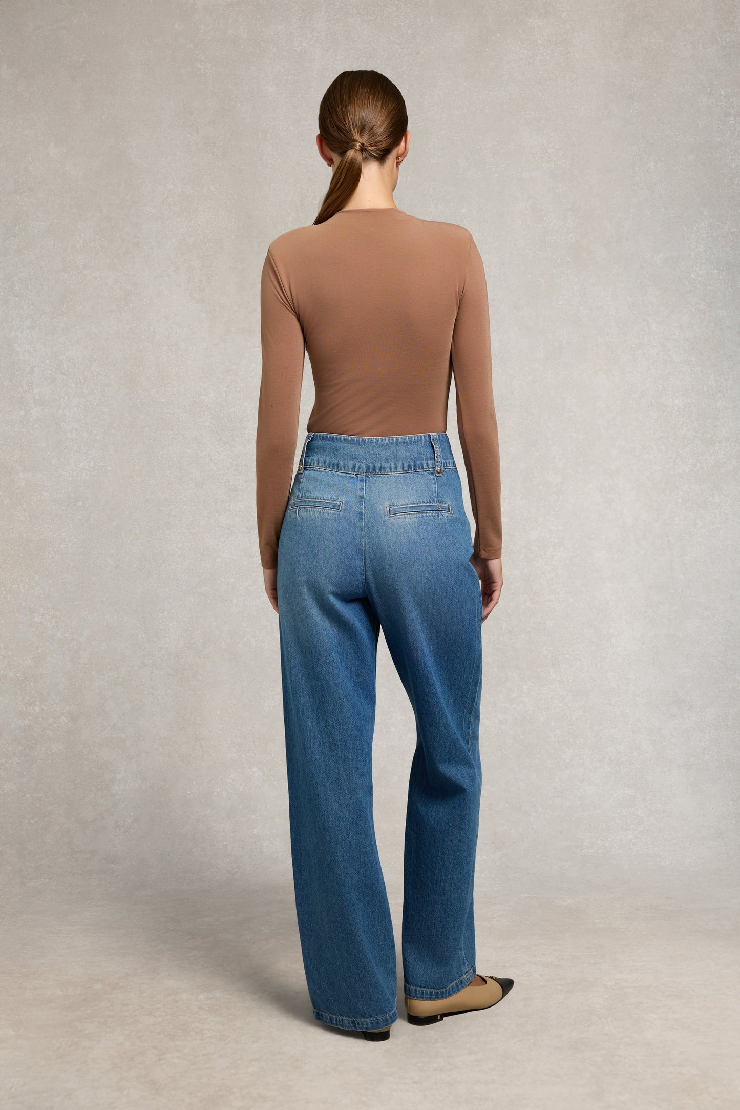 Harper Long Sleeve Top (Toffee)