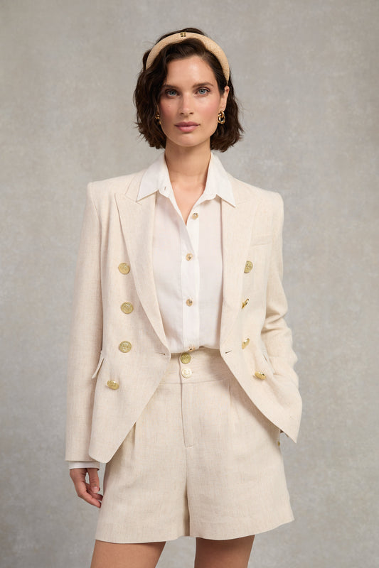 Tailored Short (Natural Linen)
