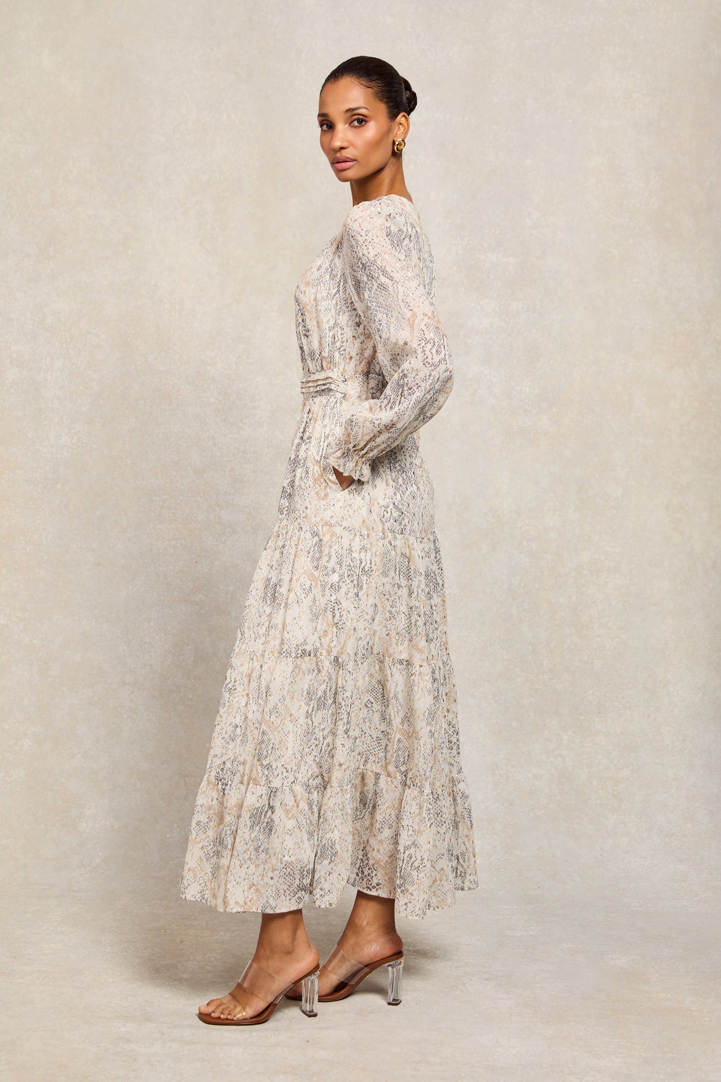 Amaya Maxi Dress (Python)