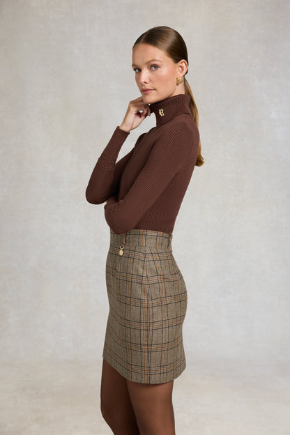 Regency Skirt (Bourbon Tweed)