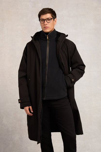 Country Fleece Gilet (Black)