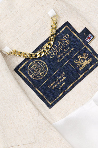 Knightsbridge Blazer (Natural Linen)