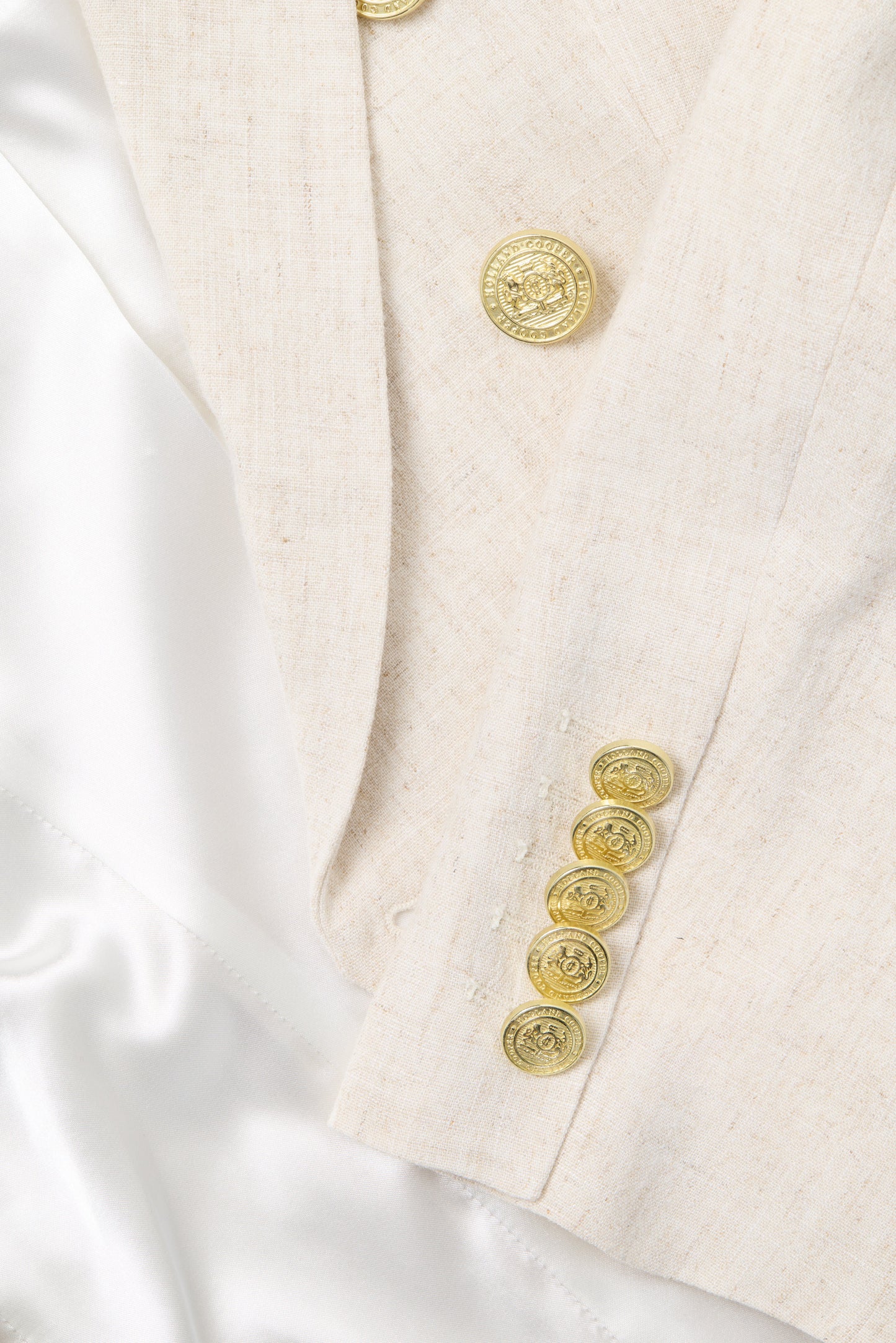 Knightsbridge Blazer (Natural Linen)