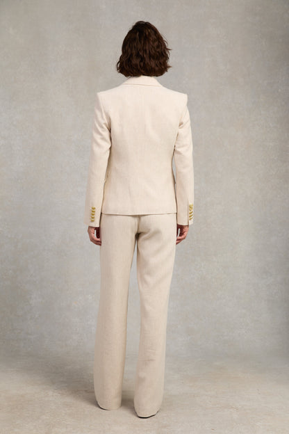 Knightsbridge Blazer (Natural Linen)