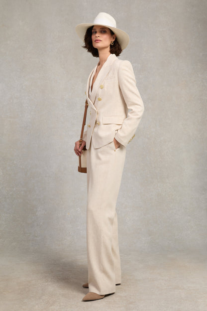 Knightsbridge Blazer (Natural Linen)