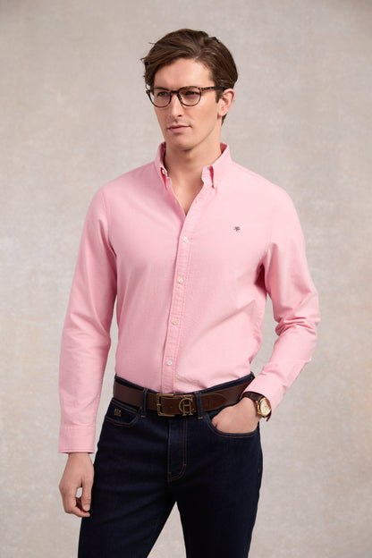 Men's Classic Oxford Shirt (Soft Pink)