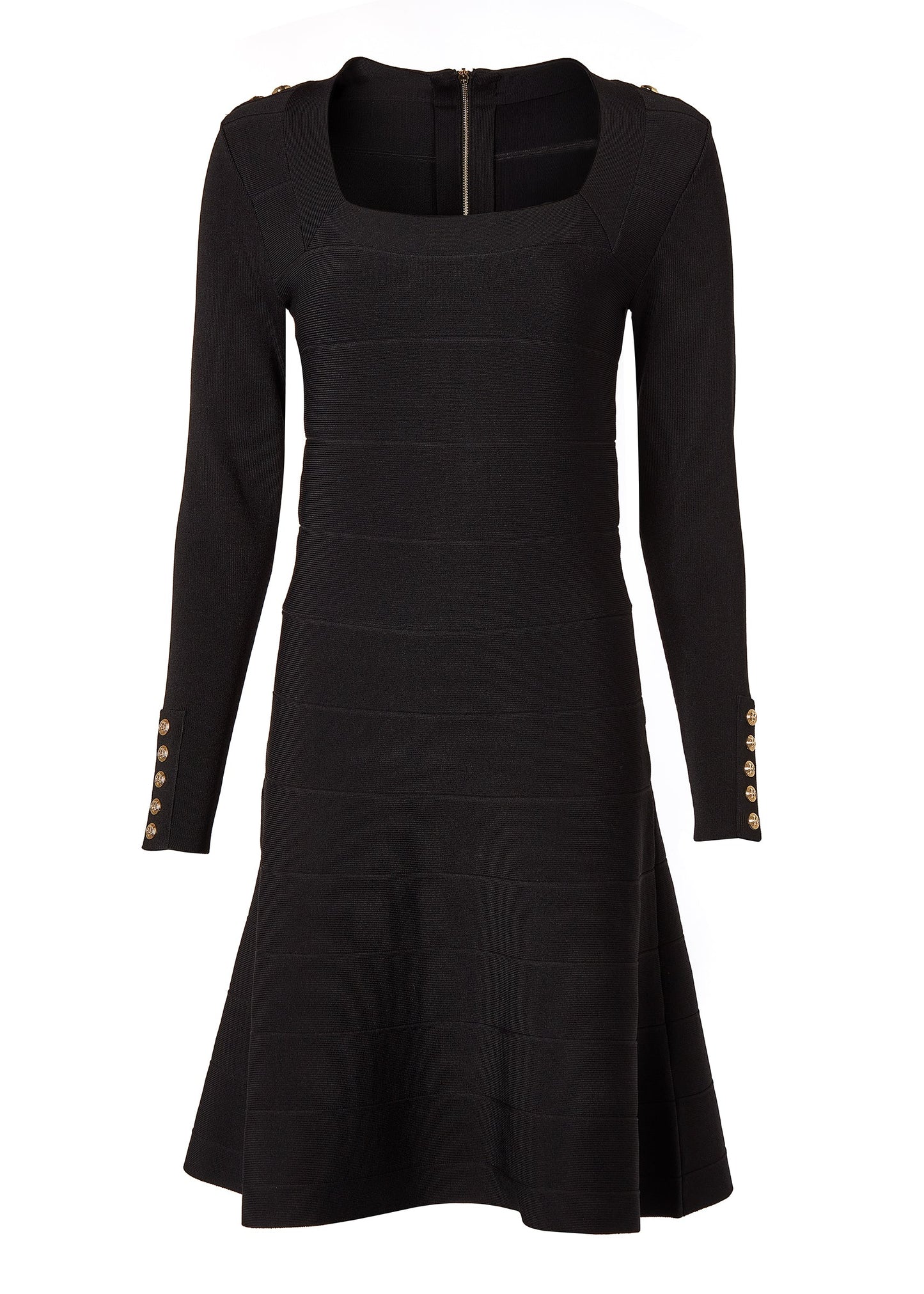 Aisha Bandage Dress (Black)