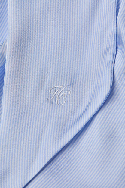 Ariella Sleeveless Blouse (Sky Stripe)