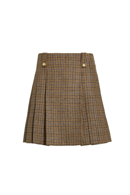 Belgravia Mini Skirt (Abbot Check Tweed)