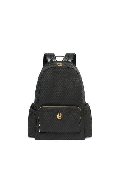 Burghley Backpack (Black Monogram)