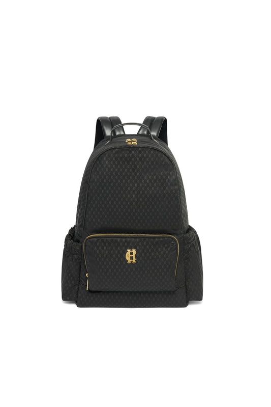Burghley Backpack (Black Monogram)