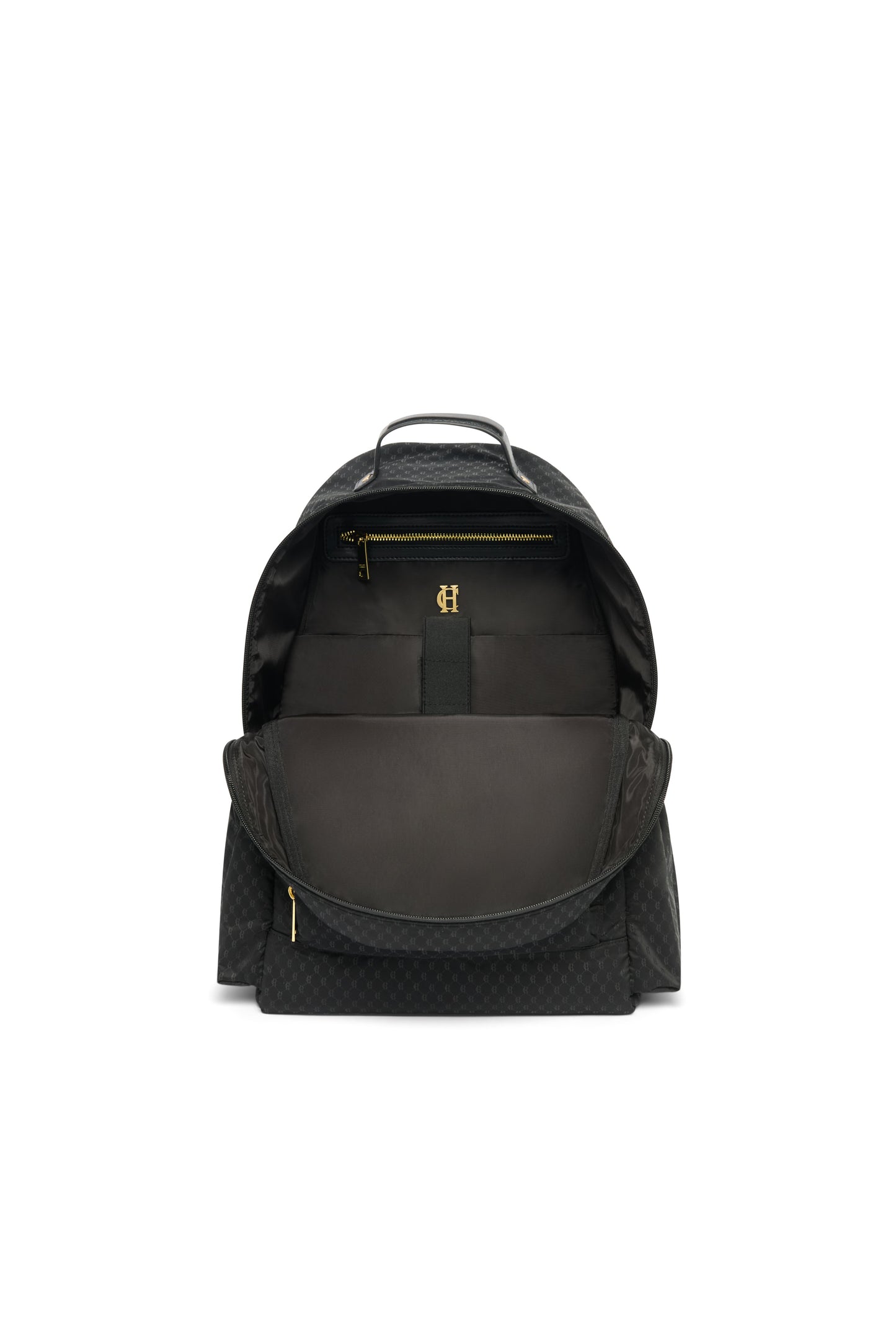 Burghley Backpack (Black Monogram)