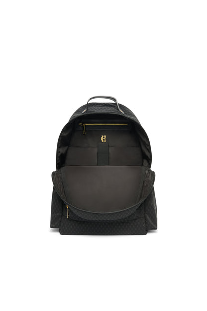 Burghley Backpack (Black Monogram)