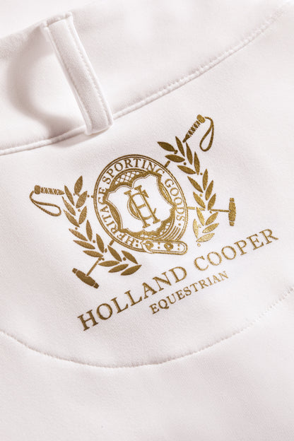 Burghley Short Sleeve Base Layer (White)