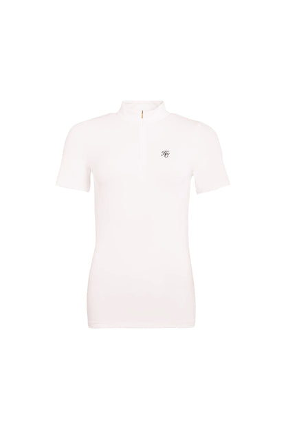 Burghley Short Sleeve Base Layer (White)