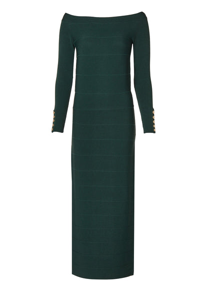 Christina Bandage Dress (Deep Emerald)