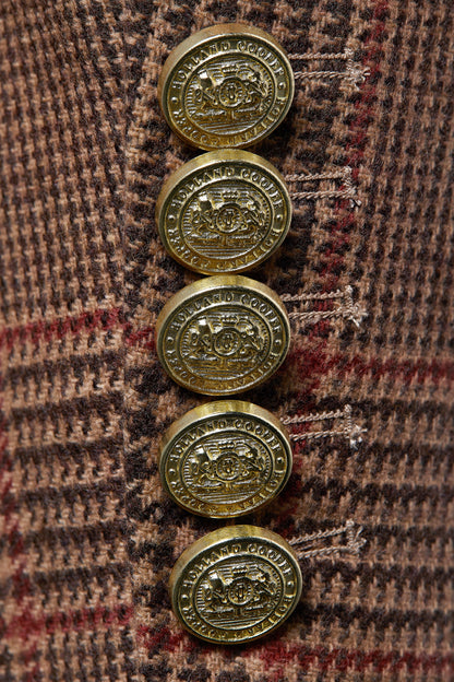 Knightsbridge Blazer (Clarence Check Merlot)