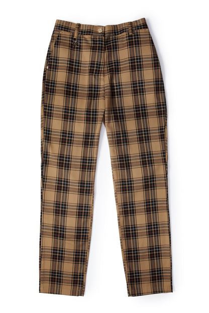 Charlton Trousers (Camel Tartan)
