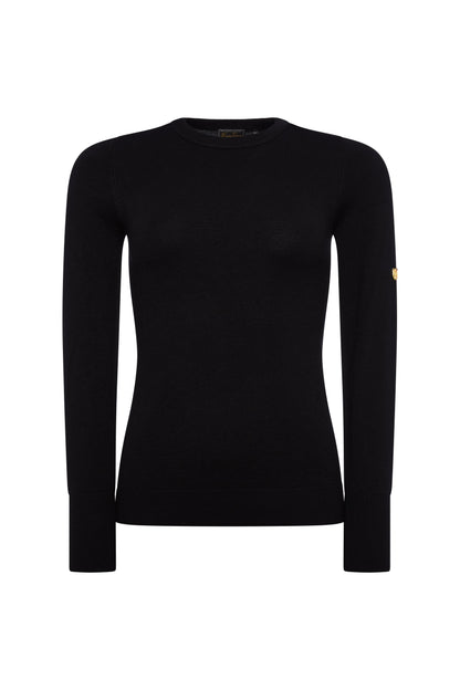 Chiltern Crew Neck Knit (Black)
