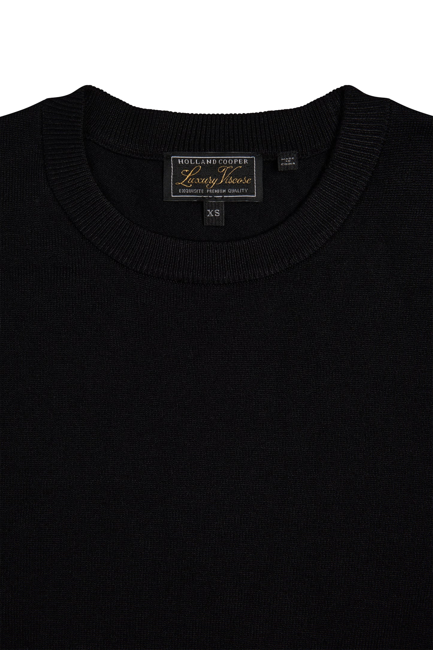 Chiltern Crew Neck Knit (Black)