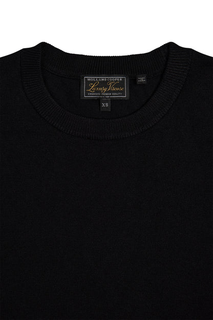 Chiltern Crew Neck Knit (Black)