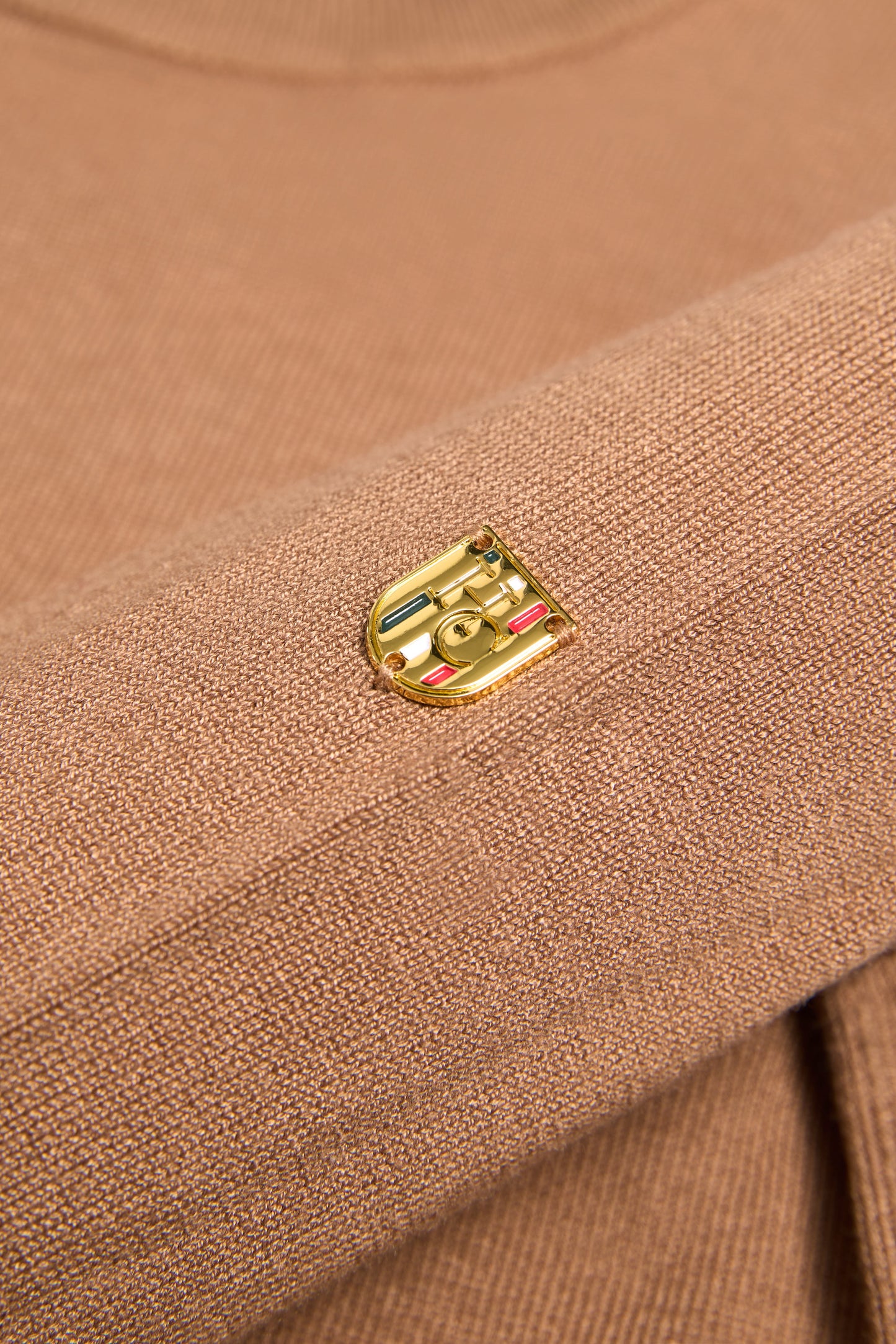 Chiltern Crew Neck Knit (Camel)