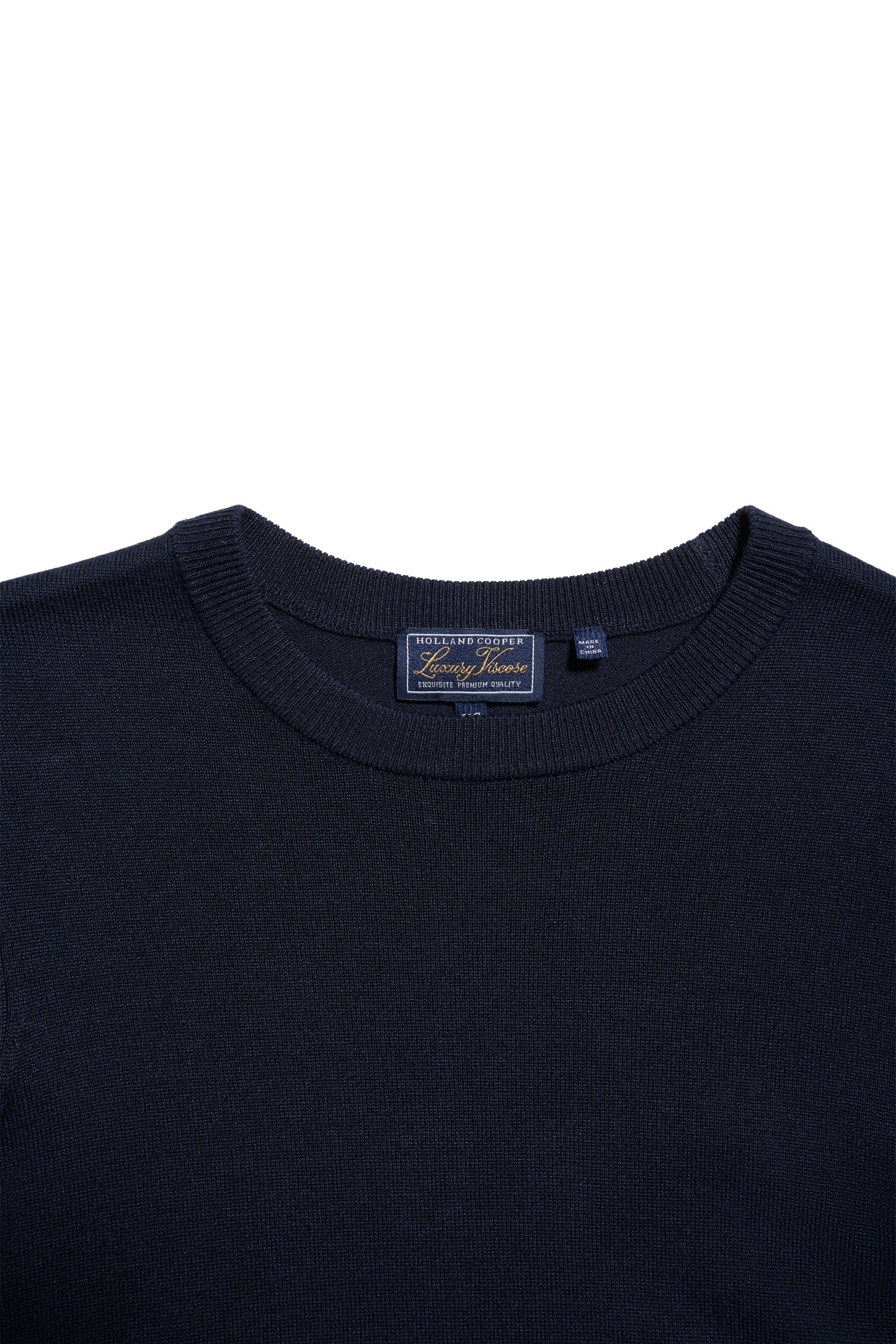 Chiltern Crew Neck Knit (Ink Navy)