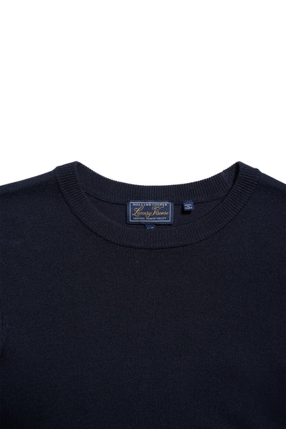 Chiltern Crew Neck Knit (Ink Navy)
